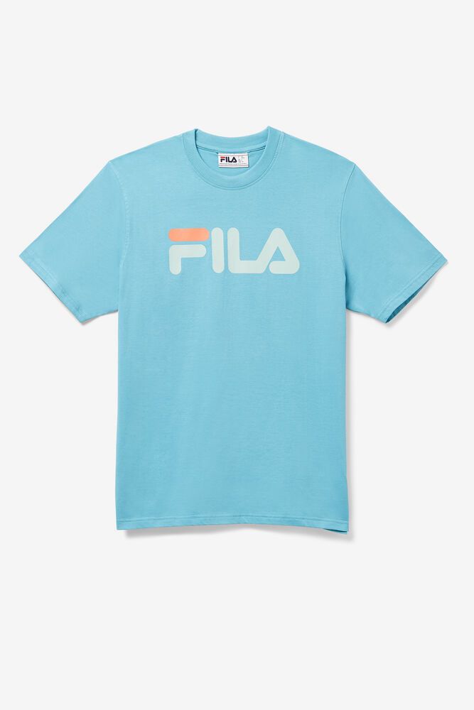 Fila Eagle T-Shirt Blue - Mens - 34682CBKW